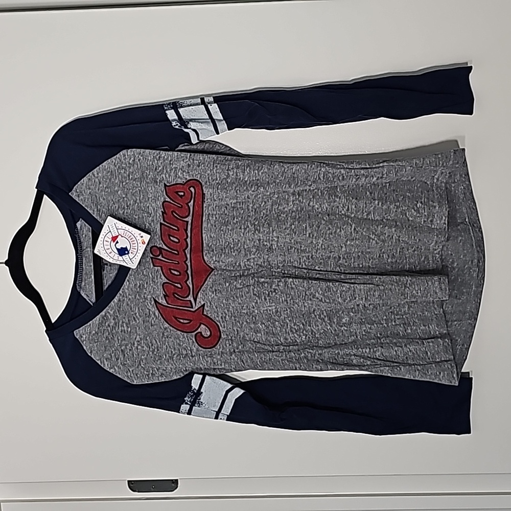 MLB Cleveland Indians Women's Long Sleeve tee